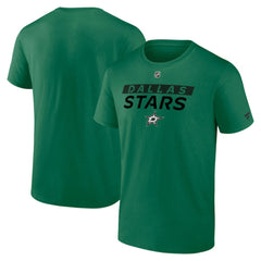 Dallas Stars Fanatics Authentic Pro Core Primary T-Shirt - Kelly Green - NHL 200864662