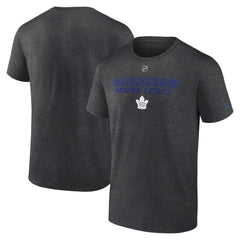 Toronto Maple Leafs Fanatics Authentic Pro Core Primary T-Shirt - Heather Charcoal - NHL 200864668