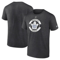 Toronto Maple Leafs Fanatics Authentic Pro Core Secondary T-Shirt - Heather Charcoal - NHL 200865108