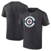 Winnipeg Jets Fanatics Authentic Pro Core Secondary T-Shirt - Heather Charcoal - NHL 200865141