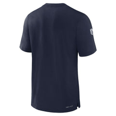 Nike Dallas Cowboys 2024/25 Sideline Player Tri-Blend Performance T-Shirt Navy