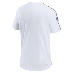 Nike Dallas Cowboys 2024 Sideline Coach UV Performance T-Shirt White