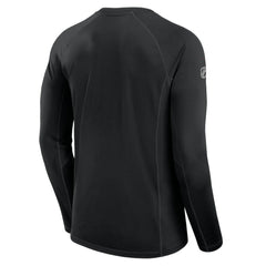 Chicago Blackhawks Fanatics Authentic Pro Rink Tech Long Sleeve T-Shirt - Black - NHL 200869647