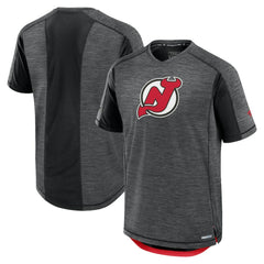 New Jersey Devils Fanatics Authentic Pro Rink Tech T-Shirt - Black - NHL 200869666