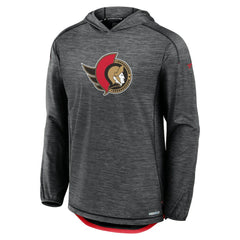 Ottawa Senators Fanatics Authentic Pro Rink Lightweight Pullover Hoodie - Black - NHL 200869807