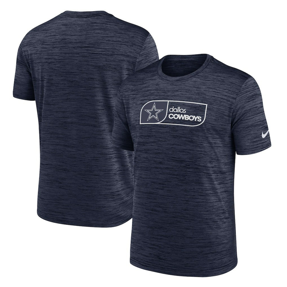 Nike Dallas Cowboys Big & Tall Velocity Performance T-Shirt Navy