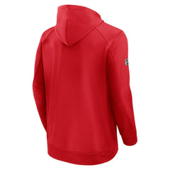 New York Rangers Fanatics Authentic Pro Rink Fleece Pullover Hoodie - Red - NHL 200870222