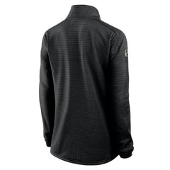 Chicago Blackhawks Fanatics Women's Authentic Pro Rink Lightweight Quarter-Zip Pullover Sweatshirt - Black - NHL 200870459