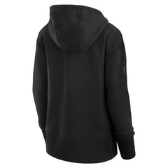 Pittsburgh Penguins Fanatics Women's Authentic Pro Road Pullover Hoodie - Black - NHL 200871433