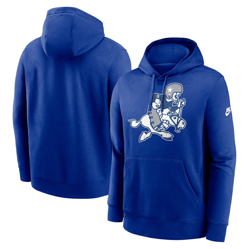Nike Dallas Cowboys Rewind Retro Joe Club Pullover Hoodie Royal