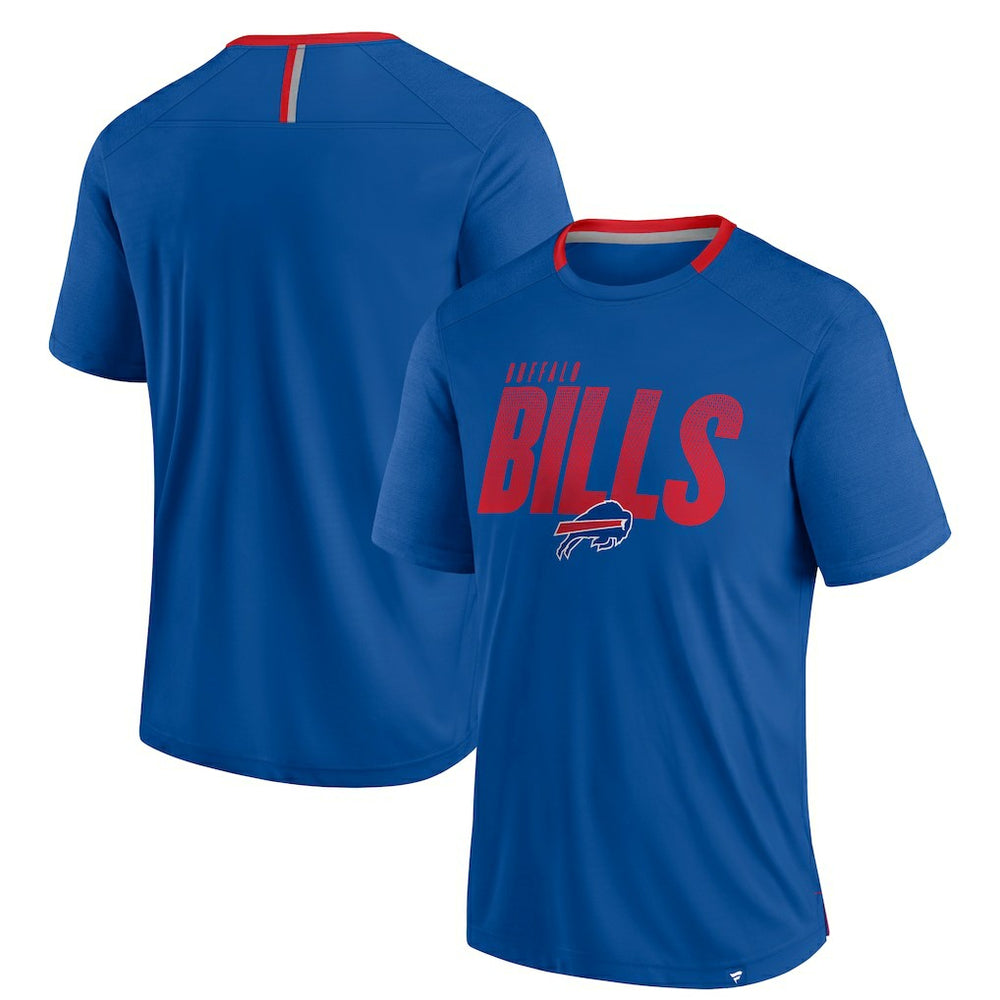 Fanatics Buffalo Bills Defender Fade Slant T-Shirt Royal
