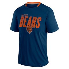Fanatics Chicago Bears Defender Fade Slant T-Shirt Navy