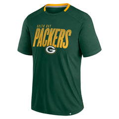 Fanatics Green Bay Packers Defender Fade Slant T-Shirt Green