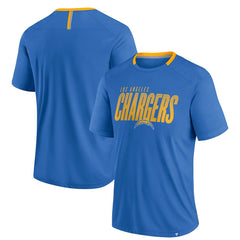 Fanatics Los Angeles Chargers Defender Fade Slant T-Shirt Powder Blue