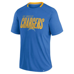 Fanatics Los Angeles Chargers Defender Fade Slant T-Shirt Powder Blue