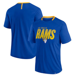Fanatics Los Angeles Rams Defender Fade Slant T-Shirt Royal