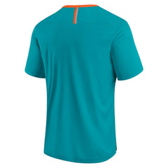 Fanatics Miami Dolphins Defender Fade Slant T-Shirt Aqua
