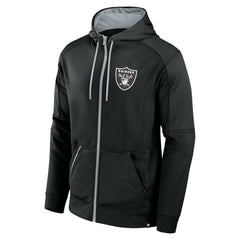 Fanatics Las Vegas Raiders Defender Full-Zip Hoodie Black