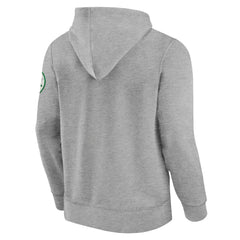 Fanatics New York Jets Label Maker Pullover Hoodie Heather Gray