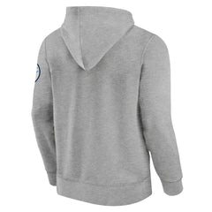 Fanatics Tennessee Titans Label Maker Pullover Hoodie Heather Gray