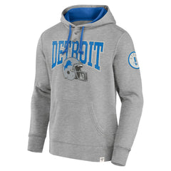 Fanatics Detroit Lions Label Maker Pullover Hoodie Blue