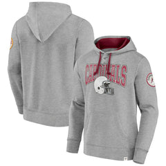 Fanatics Arizona Cardinals Label Maker Pullover Hoodie Heather Gray