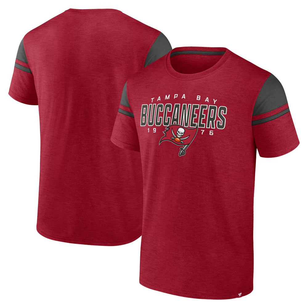 Fanatics Tampa Bay Buccaneers Old School Play Slub T-Shirt Red