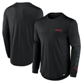 Fanatics New England Patriots Blackout Long Sleeve T-Shirt Black