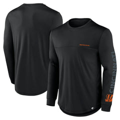 Fanatics Cincinnati Bengals Blackout Long Sleeve T-Shirt Black