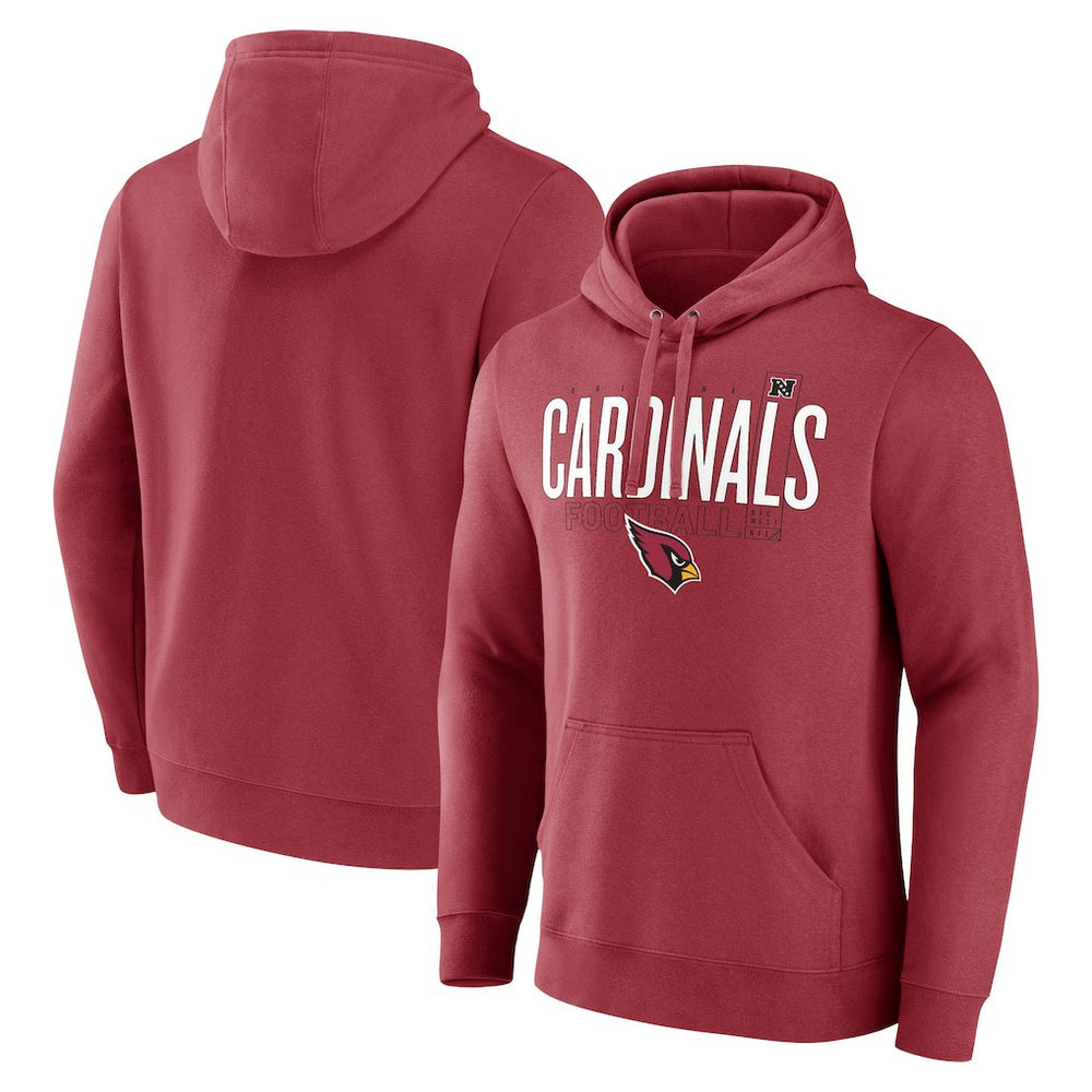 Fanatics Arizona Cardinals Pylon Outline Pullover Hoodie Cardinal