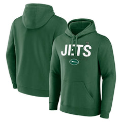 Fanatics New York Jets Pylon Outline Pullover Hoodie Green