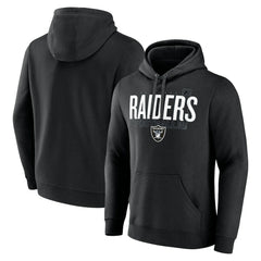 Fanatics Las Vegas Raiders Pylon Outline Pullover Hoodie Black