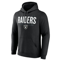 Fanatics Las Vegas Raiders Pylon Outline Pullover Hoodie Black