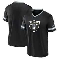 Fanatics Las Vegas Raiders Stripe Stacking T-Shirt Black