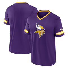 Fanatics Minnesota Vikings Stripe Stacking T-Shirt Purple