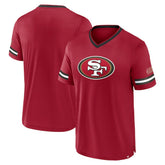 Fanatics San Francisco 49ers Stripe Stacking T-Shirt Scarlet