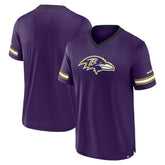 Fanatics Baltimore Ravens Stripe Stacking T-Shirt Purple