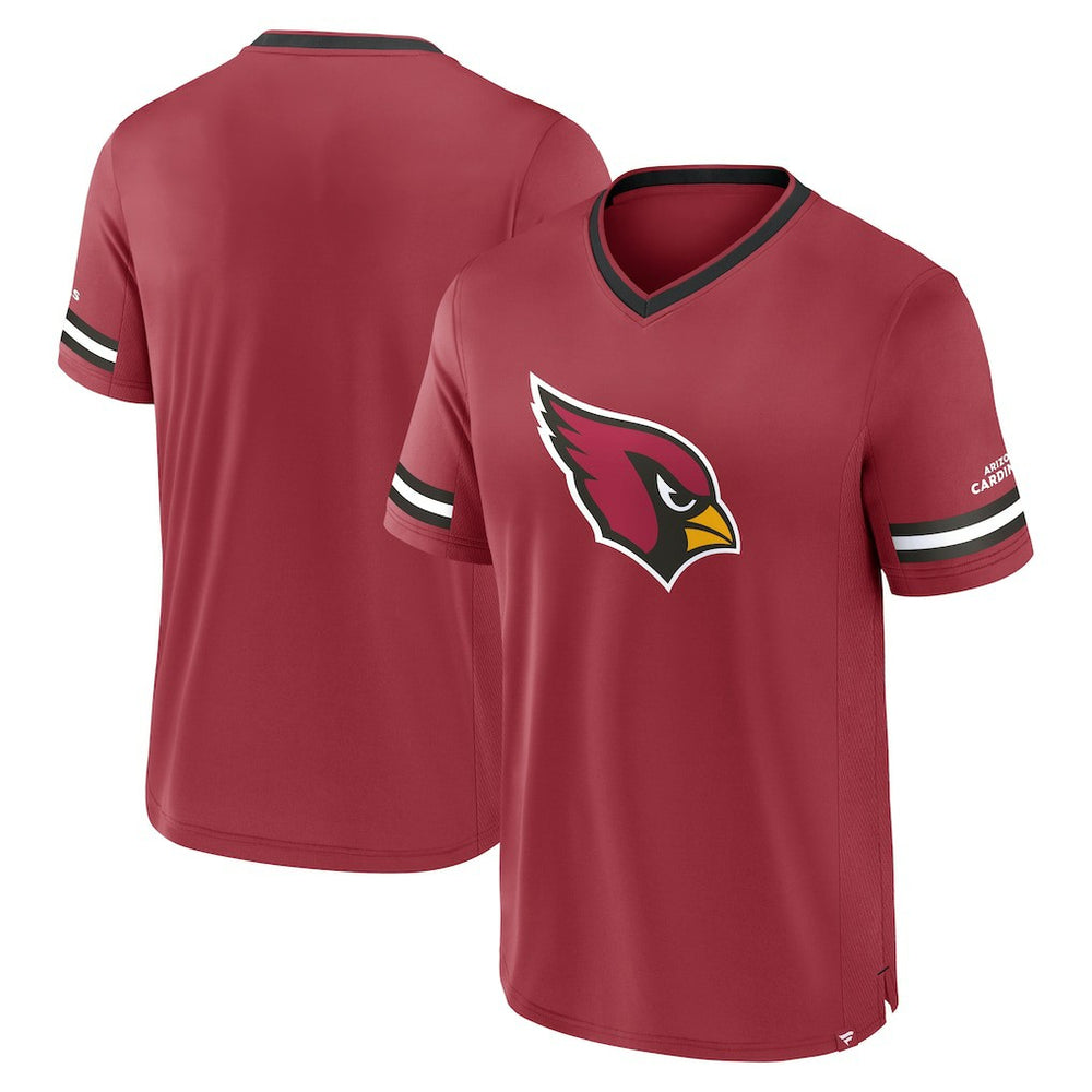 Fanatics Arizona Cardinals Stripe Stacking T-Shirt Cardinal