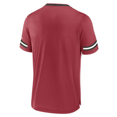 Fanatics Arizona Cardinals Stripe Stacking T-Shirt Cardinal