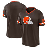 Fanatics Cleveland Browns Stripe Stacking T-Shirt Brown