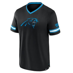 Fanatics Carolina Panthers Stripe Stacking T-Shirt Black
