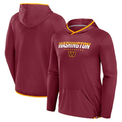 Fanatics Washington Commanders Transitional Defender Hoodie Long Sleeve T-Shirt Burgundy