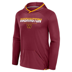 Fanatics Washington Commanders Transitional Defender Hoodie Long Sleeve T-Shirt Burgundy