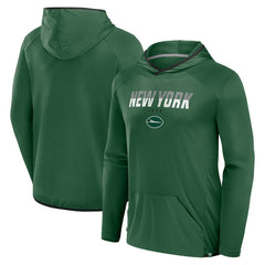 Fanatics New York Jets Transitional Defender Hoodie Long Sleeve T-Shirt Green