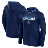 Fanatics Tennessee Titans Transitional Defender Hoodie Long Sleeve T-Shirt Navy