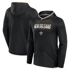 Fanatics New Orleans Saints Transitional Defender Hoodie Long Sleeve T-Shirt Black