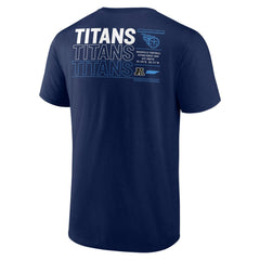 Fanatics Tennessee Titans Repeat Stats T-Shirt Navy