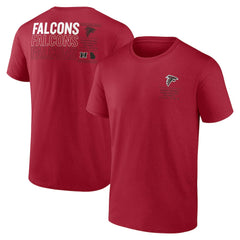 Fanatics Atlanta Falcons Repeat Stats T-Shirt Red