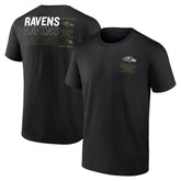 Fanatics Baltimore Ravens Repeat Stats T-Shirt Black