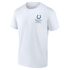 Fanatics Indianapolis Colts Repeat Stats T-Shirt White